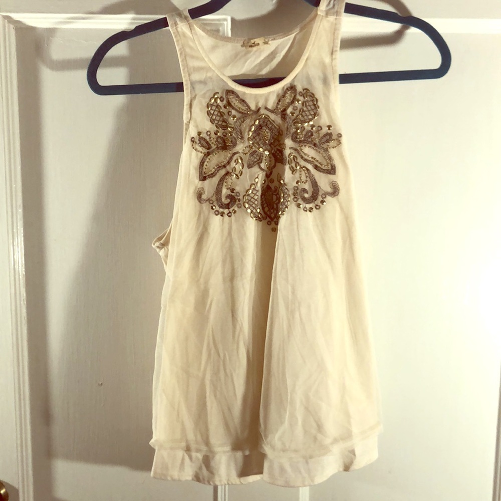 Hollister embellished top